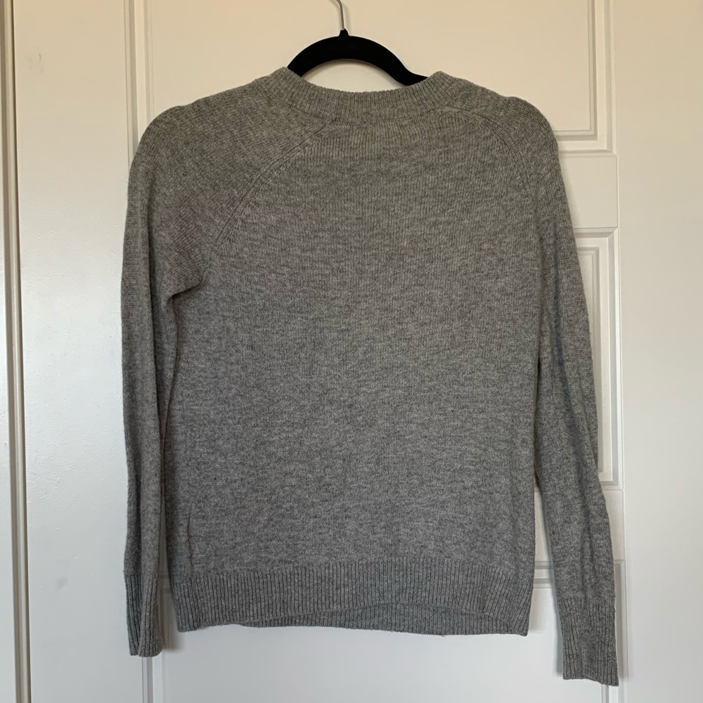 Grey Heart Sweater - Picture 2 of 2